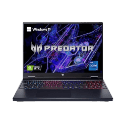 Acer Predator Gaming Laptop | WQXGA | Intel Core i7 | 14th Gen | 16 GB | 1 TB SSD | NVIDIA GeForce RTX 4060 | Abyssal Black | PHN16-72