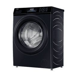 Haier Front Load Washing Machine | 9 Kg | Black | HW90-DM14929EBKF