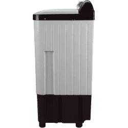 Haier 6.5 kg Semi Automatic Top Load | HTW65-187BO | White, Maroon