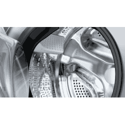 BOSCH Series 6 Fully Automatic Front Load Washer Dryer | 10.5/6 kg | 5 Star | Silver | WNA264U9IN