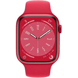 Apple Watch Series 8 | GPS | Cellular | Touchscreen | Red Strap | MNKA3HN/A