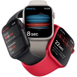 Apple Watch Series 8 | GPS | Cellular | Touchscreen | Red Strap | MNKA3HN/A
