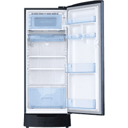 Samsung Direct Cool Single Door Refrigerator | 183 L | 5 Star | Digital Inverter | Camellia Blue | RR20D2825CU/NL