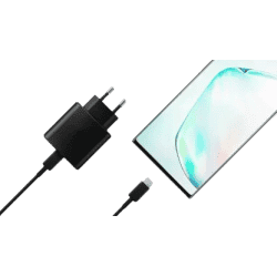 Samsung 45 W Quick Charge 3 A Multiport Mobile Charger | EP-TA845XBNGIN | Black