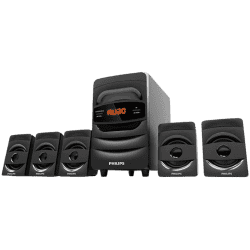 Philips Bluetooth Home Theatre | 40 W | 5.1 Channel | Black | SPA5128B/94