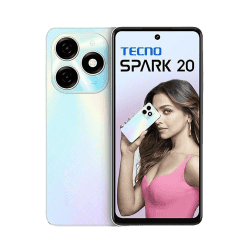 TECNO Spark 20 | 16 GB | 256 GB | Cyber White