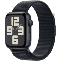 Apple Watch SE 2nd Gen | GPS 44 mm | Midnight Aluminium Case | Midnight Strap | MREA3HN/A