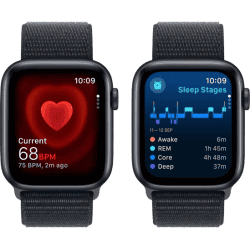 Apple Watch SE 2nd Gen | GPS 44 mm | Midnight Aluminium Case | Midnight Strap | MREA3HN/A