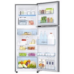 Samsung Inverter Frost Free Double Door Refrigerator | 236 L | 2 Star | Elegant Inox | RT28C3052S8/HL