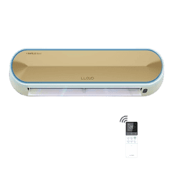 Lloyd Stellar 6 in 1 Convertible  | 1.5 Ton |  5 Star |  Split Inverter Mood Lighting | Door Open Alert |Smart 4-Way Swing | Direct Voice Command AC  Wi-fi Connect | White | GLS18V5FWGST
