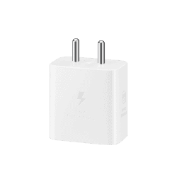 Samsung Original Type-C Travel Adaptor | 25W | Without Cable | White