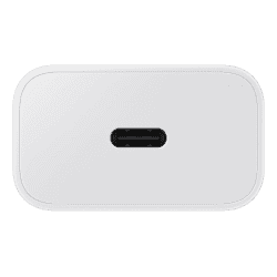 Samsung Original Type-C Travel Adaptor | 25W | Without Cable | White