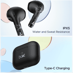 boAt Airdopes Ace TWS bluetooth Earbuds | Active Black