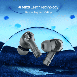 boAt Nirvana Ion ANC Wireless Earbuds | Crystal Black