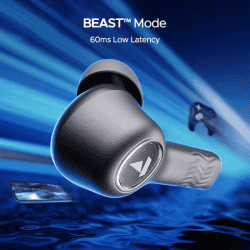 boAt Nirvana Ion ANC Wireless Earbuds | Crystal Black