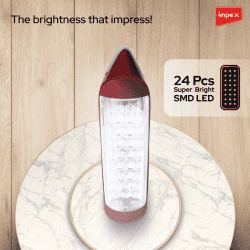 IMPEX Lantern Emergency Light | 7 hrs | IL 679