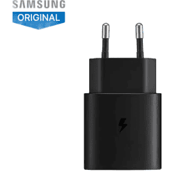 SAMSUNG Original 25W | Type C Power Adaptor compatible for all Samsung Devices| Black