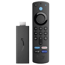 Fire TV Stick 3rd Gen with Alexa Voice Remote | includes TV controls | Stream HD Quality Video with Dolby Atoms Audio