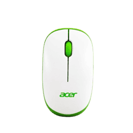 Acer Wireless Mouse | White and Green