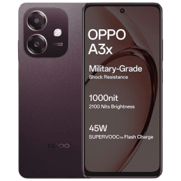 OPPO A3X  | 4 GB | 128 GB | Nebula Red