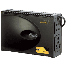V-Guard Crystal Voltage Stabilizer | Black