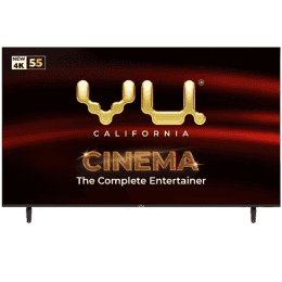 Vu Cinema Smart WebOS TV |  139 cm (55 Inch) | Ultra HD | 4K LED