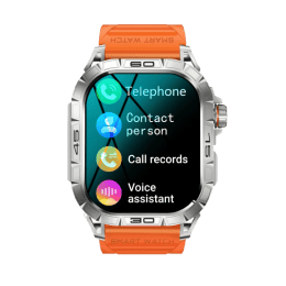 Salpido PERIDOT Bluetooth Calling Smartwatch | Orange | GD SW 08