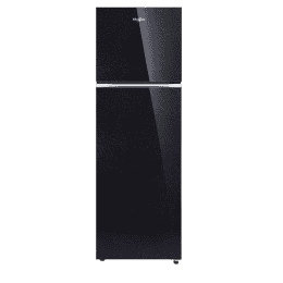 Whirlpool Frost Free Double Door Refrigerator | 265 L | 2 Star | Crystal Black | NEOFRESH GD PRM 278