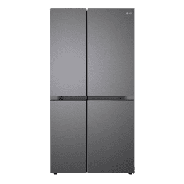 LG Side by Side Refrigerator | 650L | Convertible Multi Air Flow | 3 Star | Dazzle Steel | GL-B257JDS3