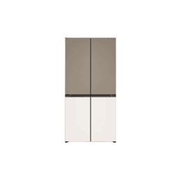 LG Frost Free French Door Refrigerator | 614 L | 3 Star | Smart Wifi Enabled with Door Cooling Plus | Clay Brown & Beige | GR-B24FQGJB