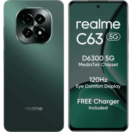 realme C63 5G | 4 GB RAM | 128 GB | Forest Green