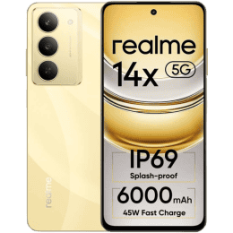 Realme 14x 5G | 6 GB | 128 GB | Golden glow | RMX3940