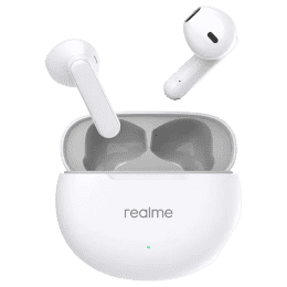 realme Buds T01 Truly Wireless Earbuds | AI ENC for Calls | 13mm Dynamic Driver | White | RMA2406