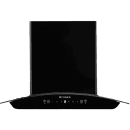 Faber SUNNY IN HC SC FL LG 60 Auto Clean Wall Mounted Chimney | 60 cm | Black | IN HC SC FL LG 60