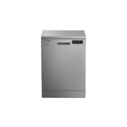 Voltas Beko | Free Standing 14 Place Settings Intensive Kadhai Cleaning | No Pre-rinse Required Dishwasher | DF14S2