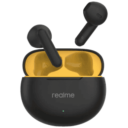 realme Buds T01 TWS Earbuds | AI ENC Noise Cancellation | Black | RMA2406