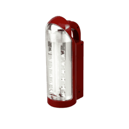 Impex Onix Rechargeable LED Lantern Emergency Light | Red | OL 890
