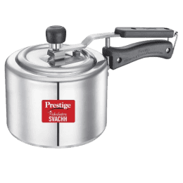 Prestige Nakshatra Svachh Inner Lid Pressure Cooker | 2 L | Aluminium | 10729