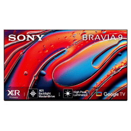 Sony Bravia 9 Series 4K Ultra HD AI Smart Mini LED Google TV | 75 inches | Black | K75XR90