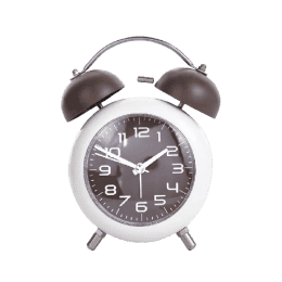 Quartz F18 Alarm Clock | Brown