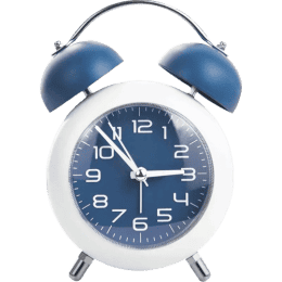 Quartz F18 Alarm Clock | Navy Blue