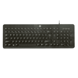HP Wired Keyboard | Black | K160