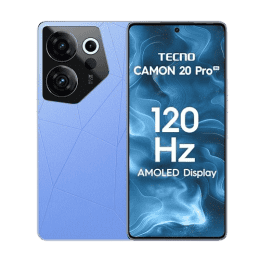 TECNO Camon 20s Pro 5G | 8GB RAM | 256GB | Serenity Blue