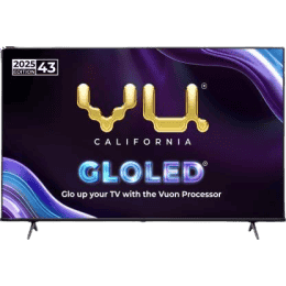 Vu GloLED Ultra HD 4K LED Smart Google TV | 108 cm (43 Inch) | 43GLOLED25