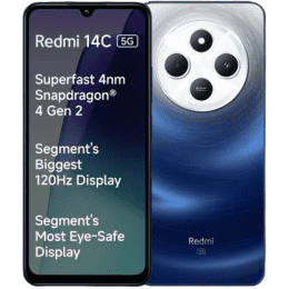 Redmi 14C 5G | 4 GB | 64 GB | Starlight Blue
