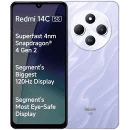 Redmi 14C 5G | 4 GB | 64 GB | Stardust Purple