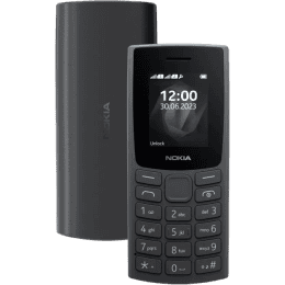 Nokia 105 Dual Sim Keypad Phone | Charcoal