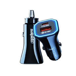 Salpido Vitor Series Dualpower Car Charger | 30W Led | GD-WC-20