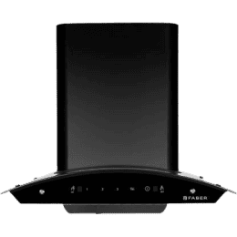 Faber HOOD SUNNY Auto Clean Wall Mounted Chimney | 1200 CMH | Black | HC SC BK 60