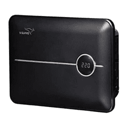 V Guard Crystal 150 Prime Voltage Stabilizer | Black